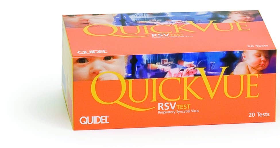 QuickVue Respiratory Syncytial Virus (RSV) Infectious Disease Immunoassay Rapid Test Kit - 1/KT