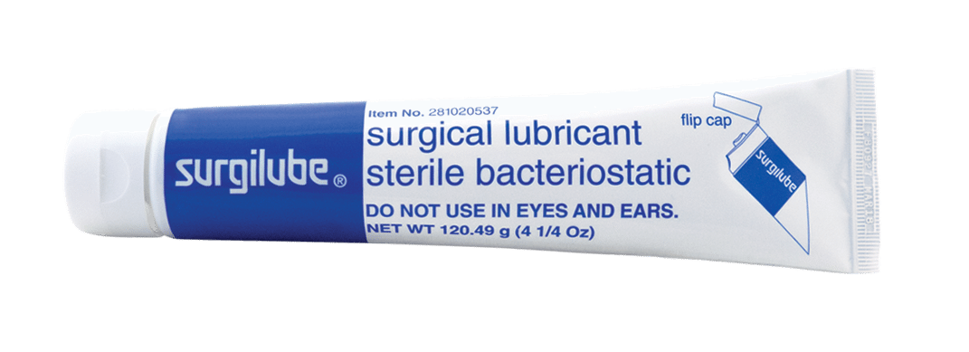 Surgilube Lubricating Jelly - Sterile - 4.25 oz - Flip Top Cap
