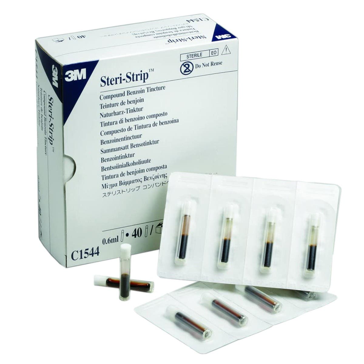 3M Steri-Strip Benzoin Tincture - Case of 160