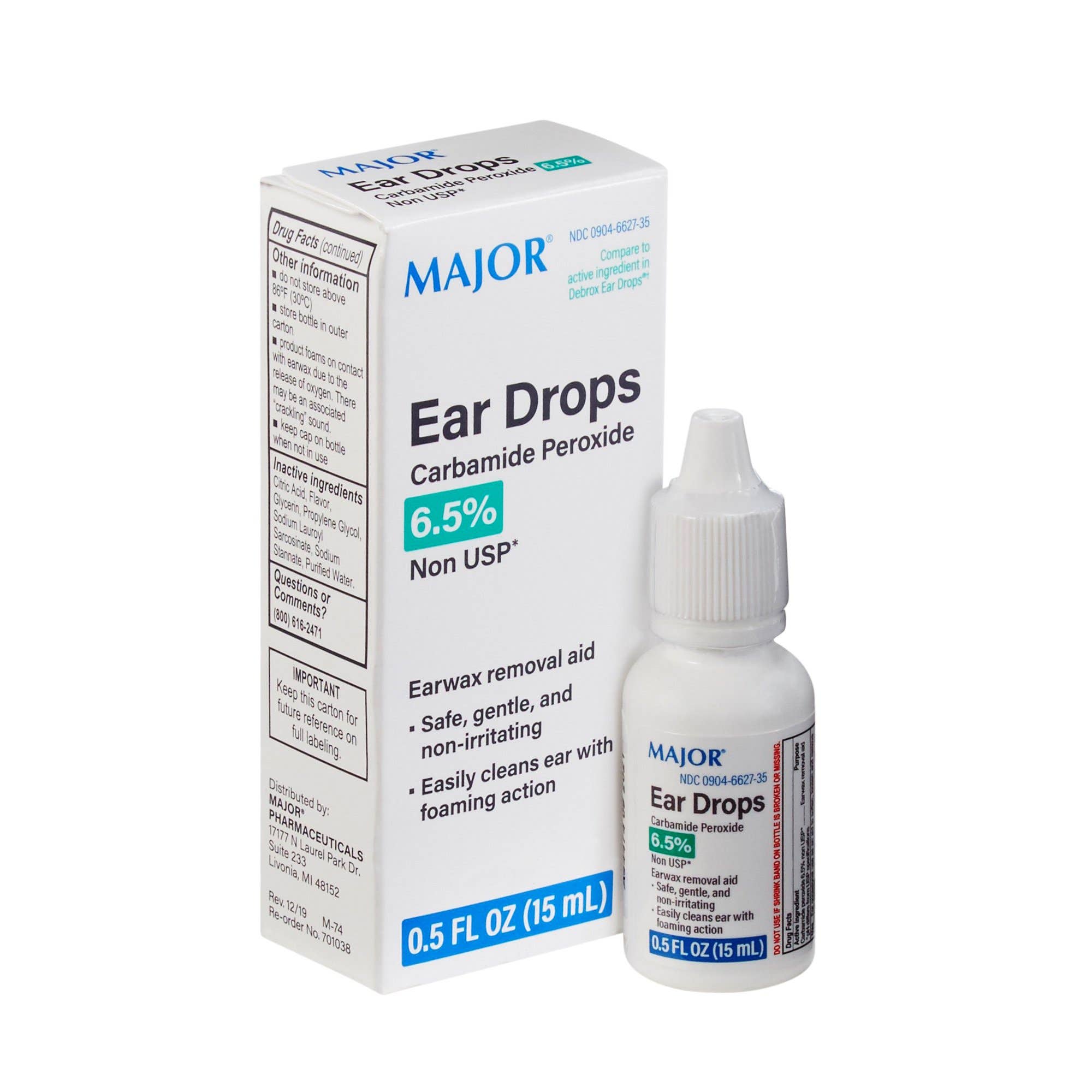Generic Debrox Earwax Remover 05 Fl Oz EA1