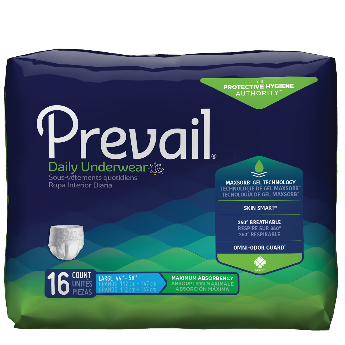 Prevail® Super Plus Underwear – Large