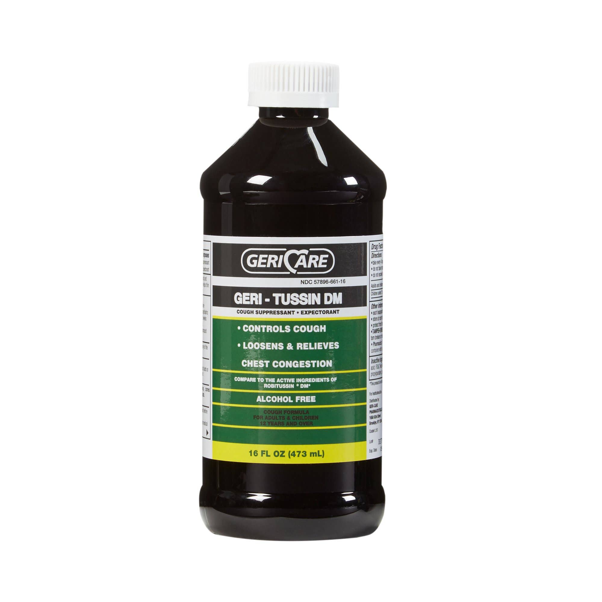 Geri-Care Guaifenesin / Dextromethorphan Cold and Cough Relief