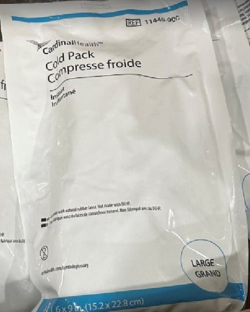 Instant Cold Pack - Ice Pack - 6 x 9