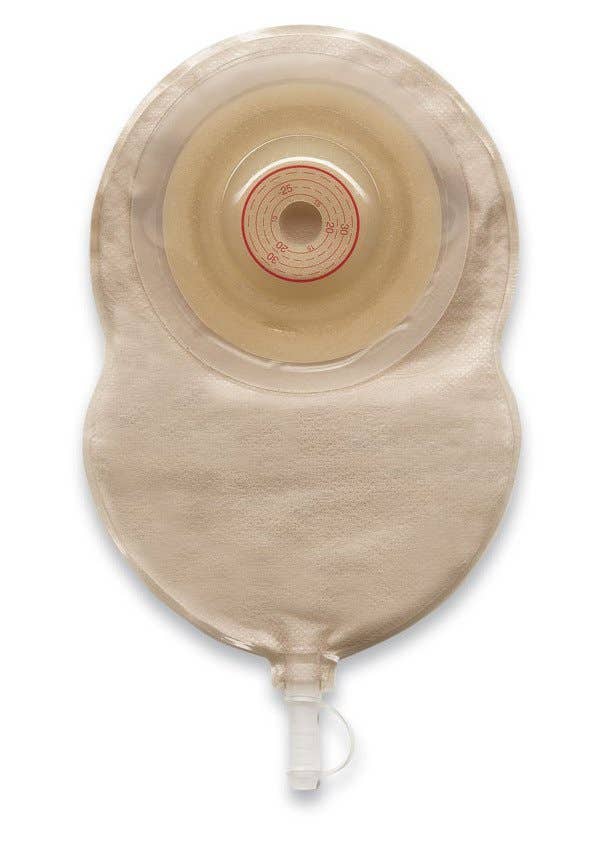 Esteem  OnePiece Drainable Transparent Ostomy Pouch 12 Inch Length 1316 to 234 Inch Stoma 10BX