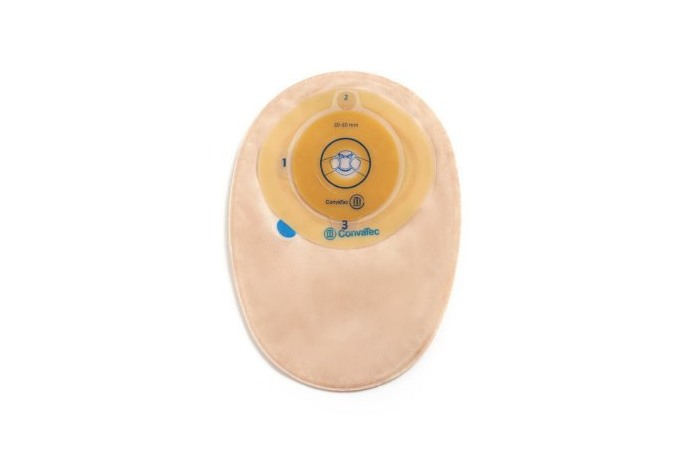 Ostomy Pouch Esteem  OnePiece System 8 Inch Length 1316 to 1316 Inch Stoma Closed End 30BX