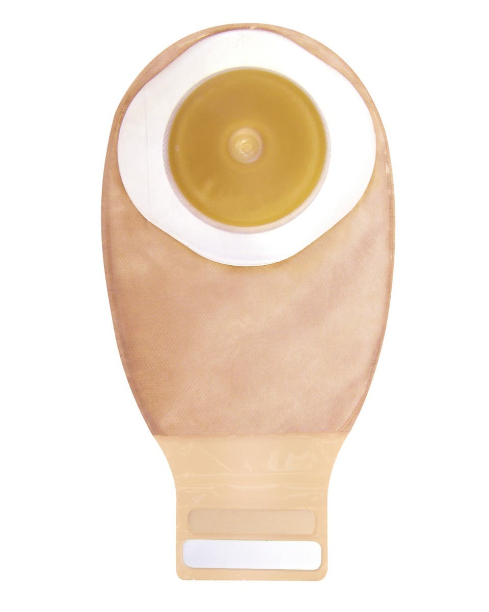 Esteem  OnePiece Drainable Opaque Filtered Ostomy Pouch 12 Inch Length 1 Inch Stoma 10BX