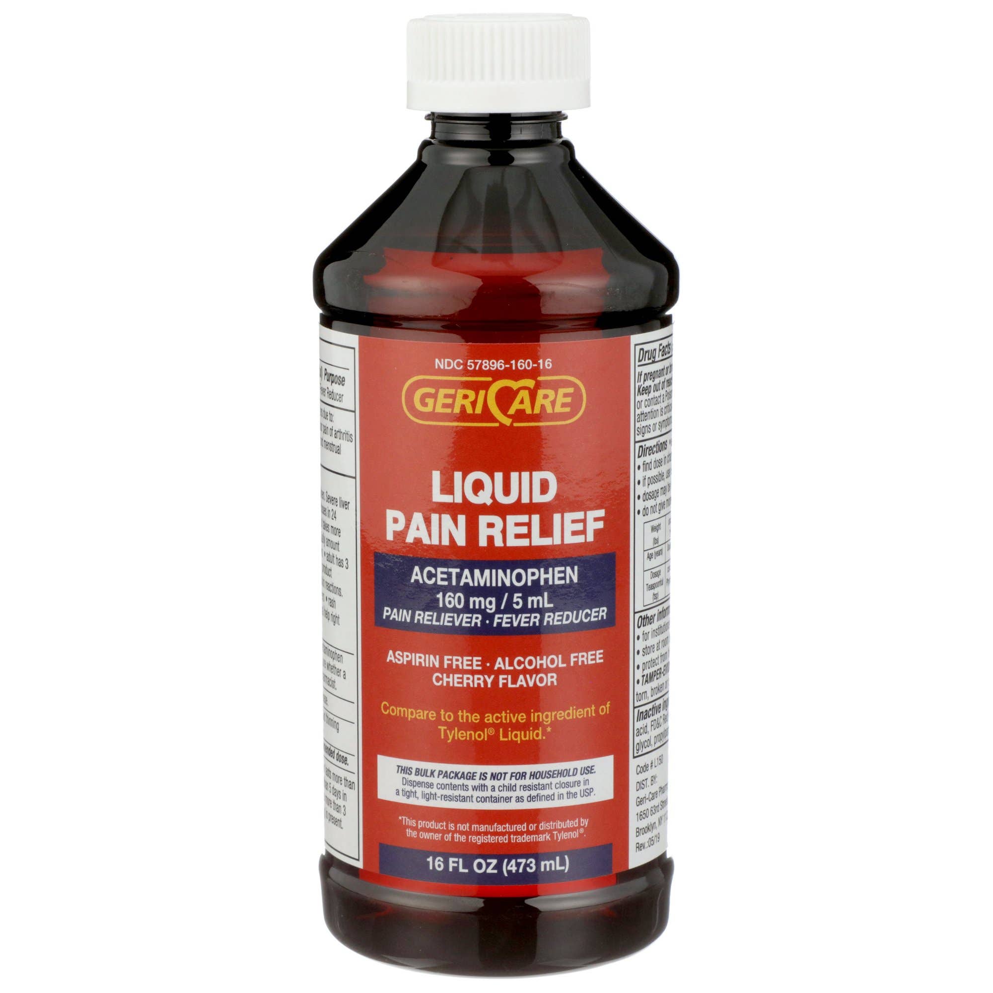 Geri-Care Acetaminophen Pain Relief, 16 fl. oz.
