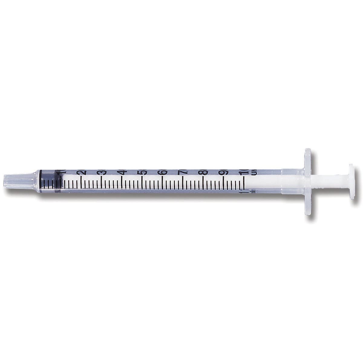 3 mL BD Slip-Tip Disposable Syringe with 1/10 mL Graduation