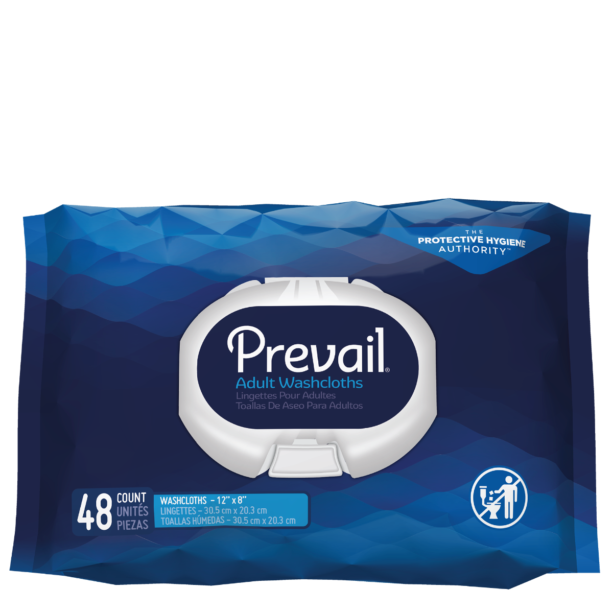 Prevail® Adult Disposable Washcloths