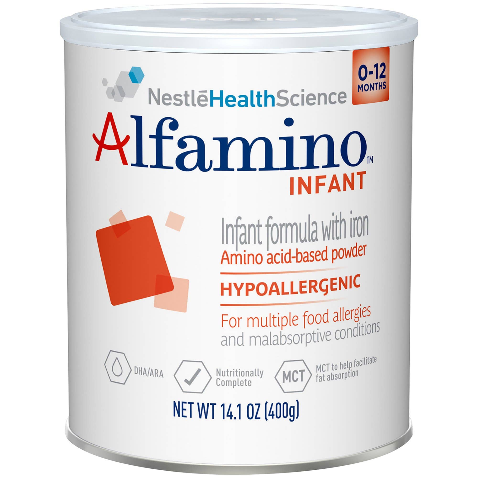 Alfamino Powder Amino Acid Based Infant Formula with Iron 141 oz Can 1EA Alfamino Powder Amino Acid Based Infant Formula with Iron 141 oz Can 1EA