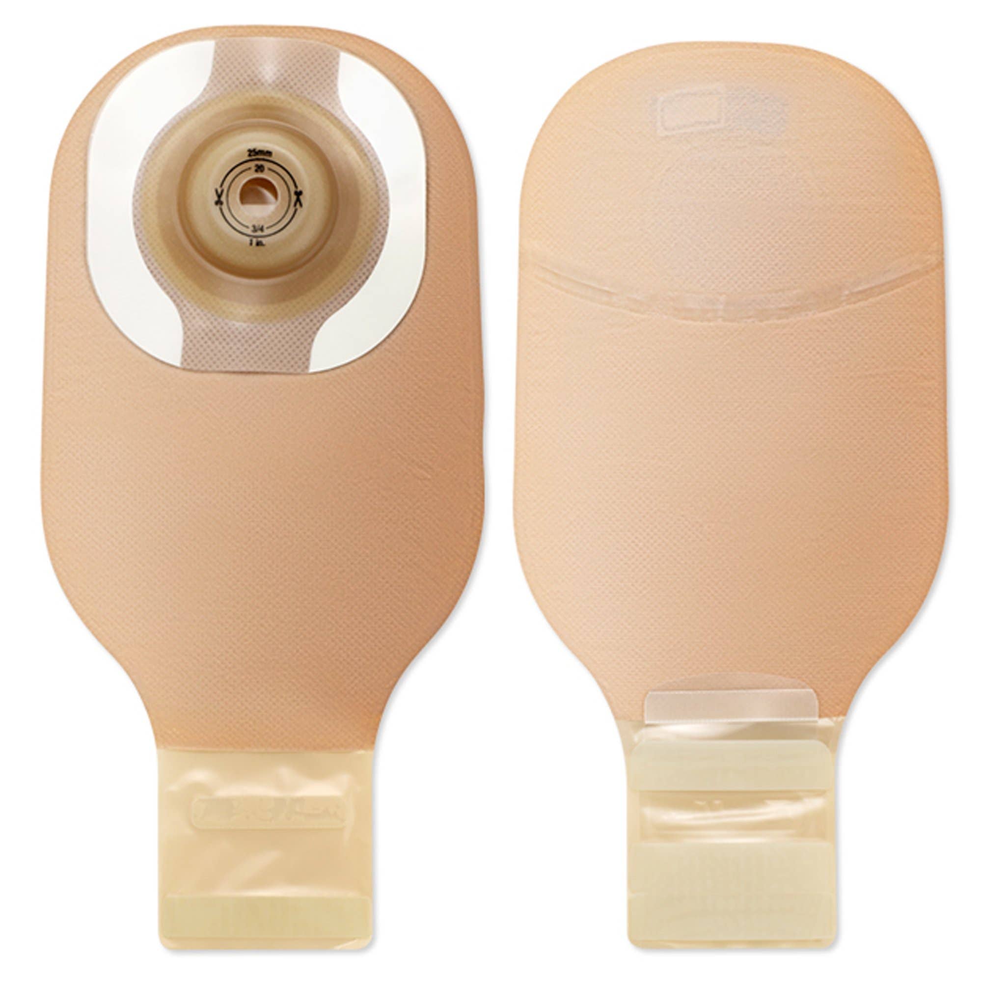 Ostomy Pouch Premier OnePiece System 12 Inch Length Soft Convex Trim to Fit Up to 112 Inch Stoma Drainable BX5
