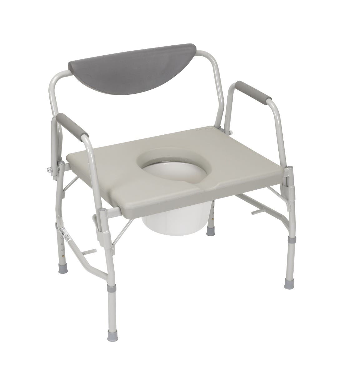 Bedside Dfroparm Commode - Height Adjustable- EA