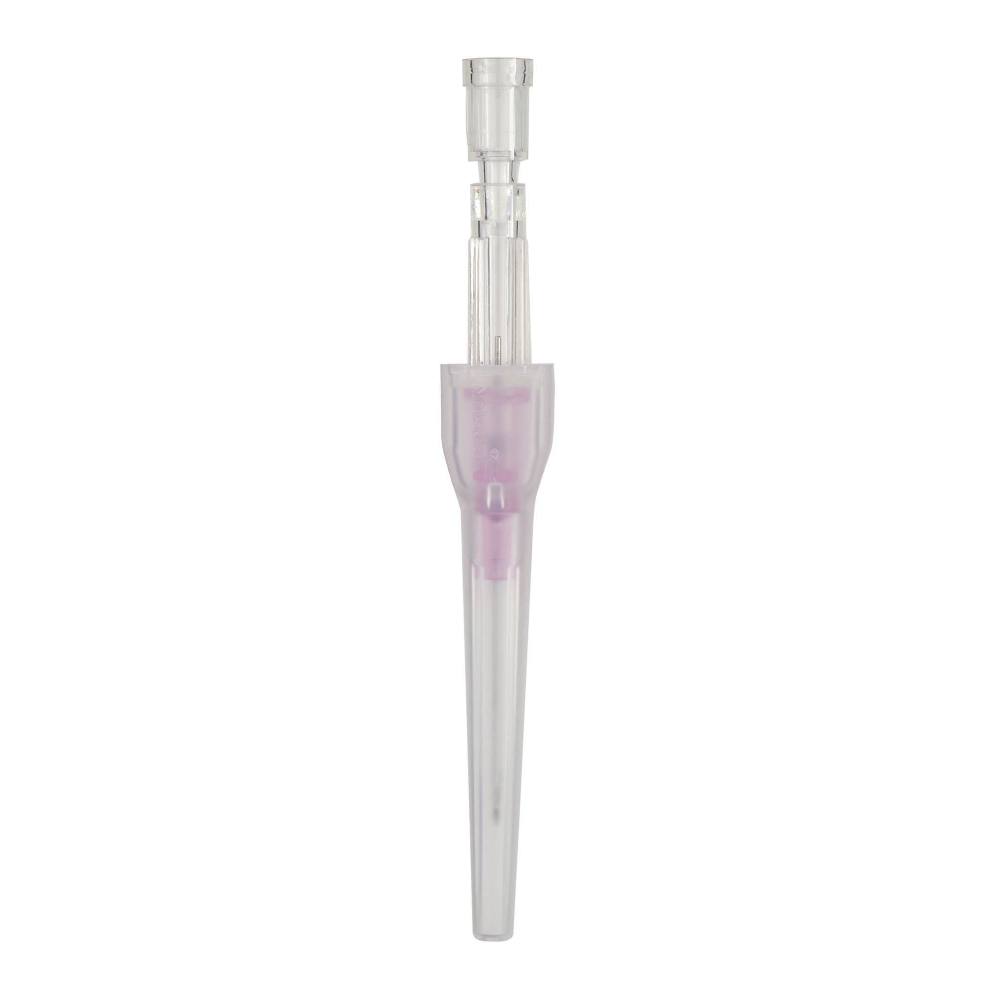 Peripheral IV Catheter Introcan Safety 20 Gauge 1 Inch Sliding Safety Needle