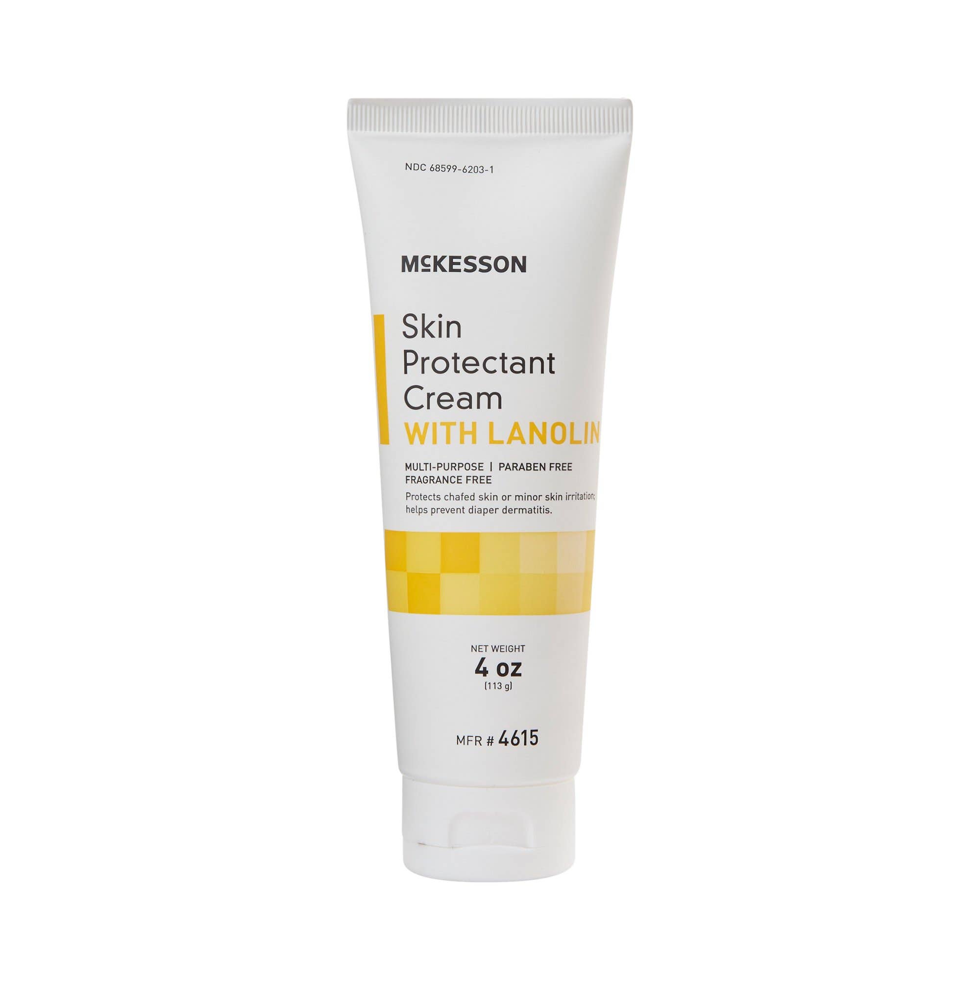 McKesson Unscented Skin Protectant Cream 4 oz Tube  1EA
