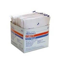 CURITY Cover Sponge - 4 x 3" Sterile 2's Non-Woven