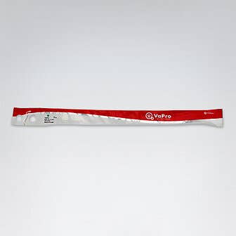 VaPro Touch Free Hydrophilic Coude Intermittent Catheter, Standard with Tip