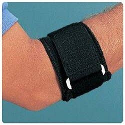 Neoprene Tennis Elbow Band Medium, Black 9" - 10" - Each