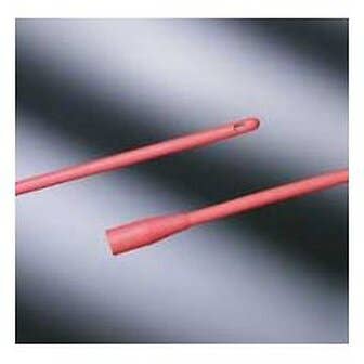 Bard Red Rubber All Purpose Intermittent Catheter - 16"