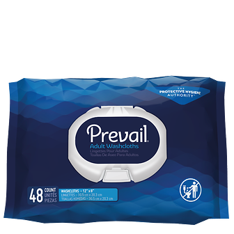 Prevail Adult Washcloths for Incontinence