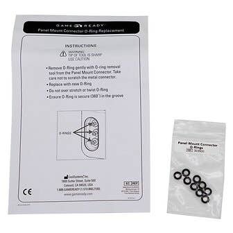 GRPro 2.1 Accessory - Panel Mount Replacement O-Rings (Includes 9 O-Rings) - PK/9