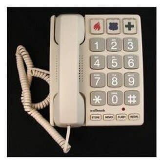 Cortelco Big Button Corded Phone - Each