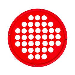 CanDo extension/flexion web, small, red, latex-free, 7"