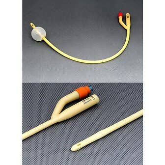 2-Way Siliconized latex foley catheters