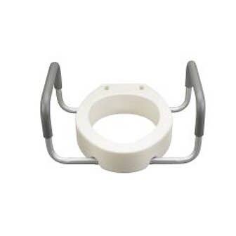 Premium Seat Riser with Removable Arms - Elongated - Premium Seat Riser with Removable Arms