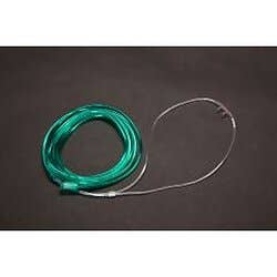 Salter-Style  Nasal Cannula | Clear,  Standard Connector, 15 LPM, 25 Foot, High Flow - Clear,  Standard Connector, 15 LPM, 25 Foot, High Flow