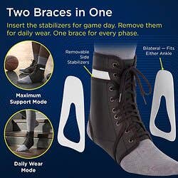 ScripHessco NEXT-GEN Lace-Up Ankle Brace