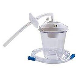 ReliaMed Suction Canister - Includes An 800-Cc Canister, Canister Lid, Filter Assembly With Elbow Connector, 3" And 6" Tubing, And 72" Vacuum Tubing