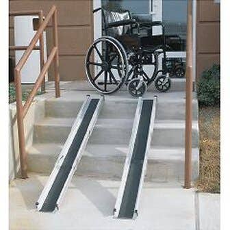 5' Telescoping Adjustable Wheelchair Ramps