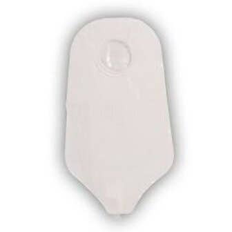 Sur-Fit Natura Transparent Urostomy Pouch with Accuseal Tap with Valve