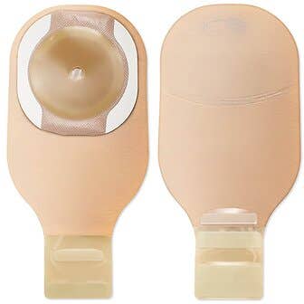 Ostomy Pouch Premier One-Piece System 12 Inch Length Flat, Trim to Fit Drainable BX/10