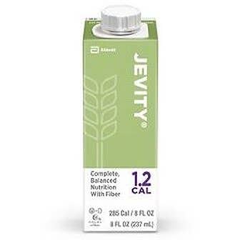 Jevity 1.2 CAL  - 8 oz carton - High Protein Nutrition with Fiber