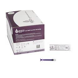 Enteral / Oral Syringe Vesco 3 mL Enfit Tip Without Safety