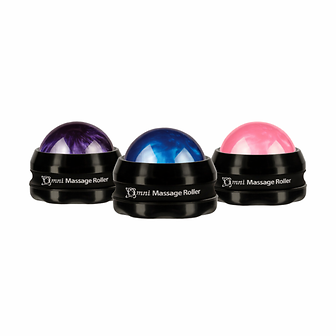 Omni Massage Roller, Black Cap - Roller Ball Massager