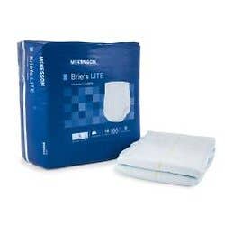 McKesson Lite Incontinent Briefs