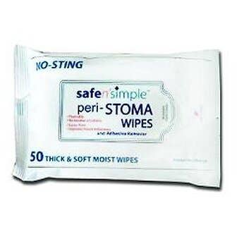 Safe n' Simple Peri-Stoma Wipe and Adhesive Remover