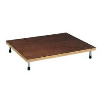 Powder board with folding legs