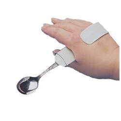 Utensil holder, hand clip