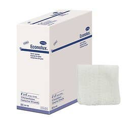 Gauze Sponge Econolux® 4 X 4 Inch 12-Ply Sterile 2 per Pack - BX/25