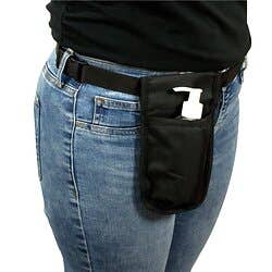 Massage Lotion Bottle Holster & Massage Oil Bottle Holster - Black