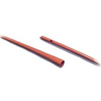 Dover Robinson Red Rubber Catheter, Smooth Round Tip, Sterile