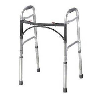 McKesson Junior Aluminum Folding Walker - Each