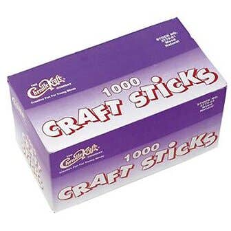 Wooden Waxing Sticks Large 1000 Count 6"