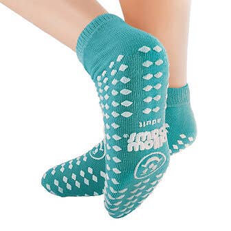Pillow Paws Double-Imprint Terries Slipper Socks