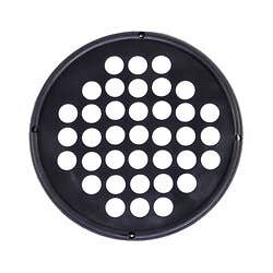 CanDo extension/flexion web, small, black, latex-free, 7"