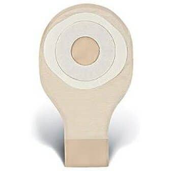 ActiveLife 1-Piece Drainable Pre-Cut Ostomy Bag with Stomahesive Skin Barrier