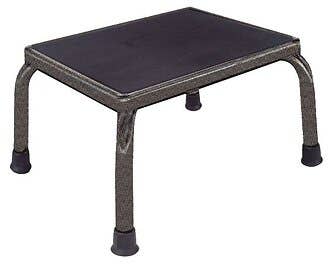 Hausmann Foot Stool-Chrome